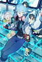 情人節畫個dmmd全員（？）爽一下，走了 ​​​​