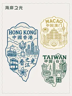 4o旅行贴纸风格绘制旅游城市 - 小红书