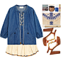 A fashion look from August 2016 featuring laced tops, short pleated skirt and black platform shoes. Browse and shop related looks.