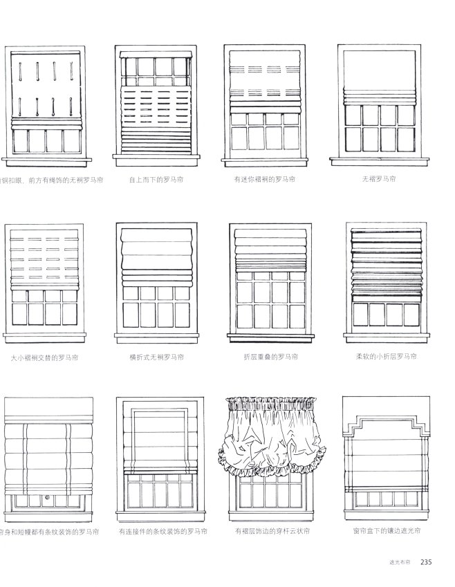 ✿《窗帘设计手册》手绘 (235)