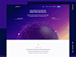 Mixpanel Company Data Visualization Globe | About Us by Mason Yarnell - Dribbble