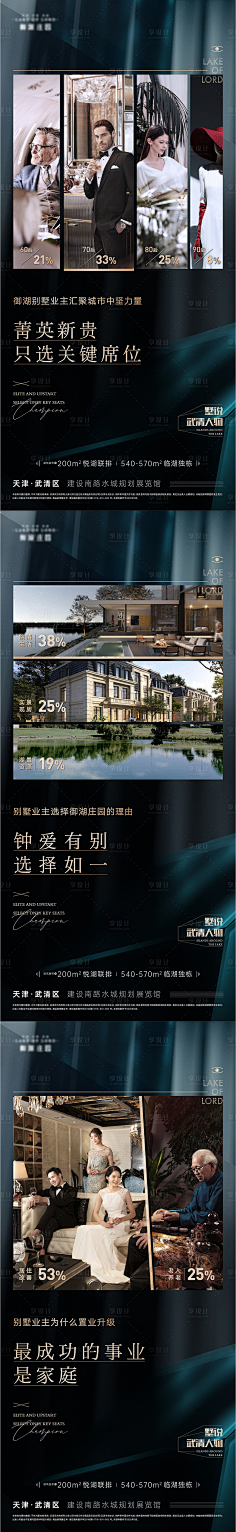 豪宅/别墅/圈层-花瓣网|陪你做生活的设计师 | 全龄景观系列海报-源文件