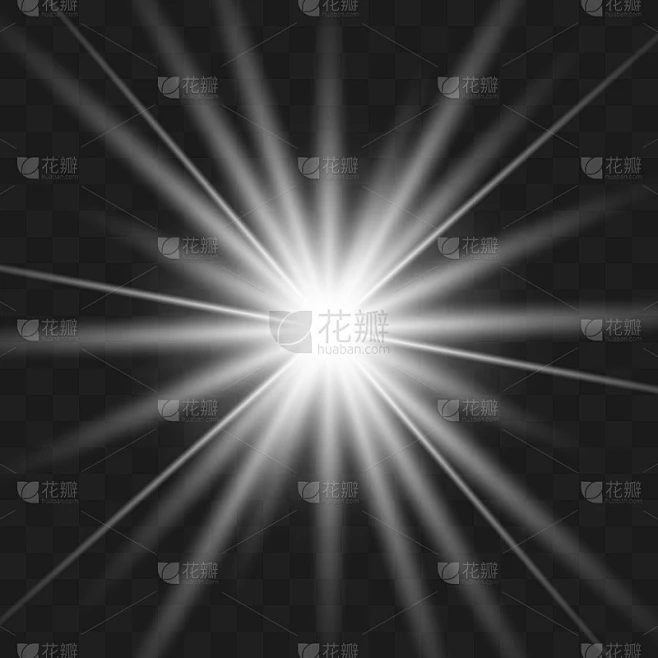 眩光素材-花瓣网