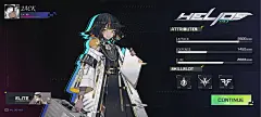 @DEVILJACK-99 游戏uiux二次元游戏界面图标交互设计原画立绘UE平面素材