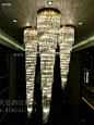 （帝美思）QQ2851712686 微信15879525484 官网WWW.DIMISI.NET大型酒店 非标定制 旋转楼梯吊灯 个性吊灯 国外设计师 米兰设计 奢华吊灯