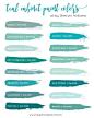 teal-cabinet-paint-colors-sw                                                                                                                                                                                 More