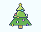 圣诞树PS教程 圣诞图标 #圣诞# #圣诞树#