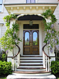 lovely stairs and door: