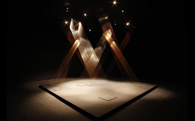 作品 Tteia (Web) 展場內裝置...
