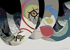                                                                                                         The God of Dark Laughter

以这篇短篇故事为文本创作的九幅插画。
这篇故事讲述了一个地方发生了一桩命案，一名小丑被枪杀，其脸部的皮被割了下来，赶来的警官随之展开调查，调查发现这名小丑是被他所信奉的宗教的敌对势力所追杀，割掉他脸部的皮肤是一种仪式。

这篇短篇故事涵盖了非常多的元