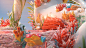3D 3d art animation  Character design  cinema 4d concept coral Digital Art  Ocean reef