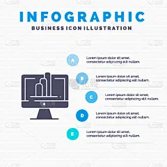 图表,显示器,图标,稳定,衬衫,棕色头发,白色人种,商务人士,男商人,圆形