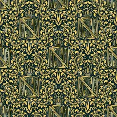 丝绸,背景聚焦,黄金,四方连续纹样,华丽的,纺织品,华贵,重复,装饰