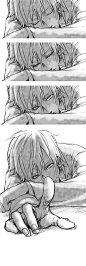 Kise Ryouta caught you looking at him sleeping || http://www.pixiv.net/member.php?id=1868696 [please do not remove this caption with the source]: