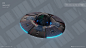 3d art digital 3d game asset game props game ready guitar hard surface Low Poly substance UFO
