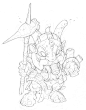 欧美_角色_线稿_作品编号:806970_高清CG插画、原画下载_千画网588art.com
