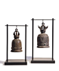 Thai temple bells from Michael Dawkins Home: 