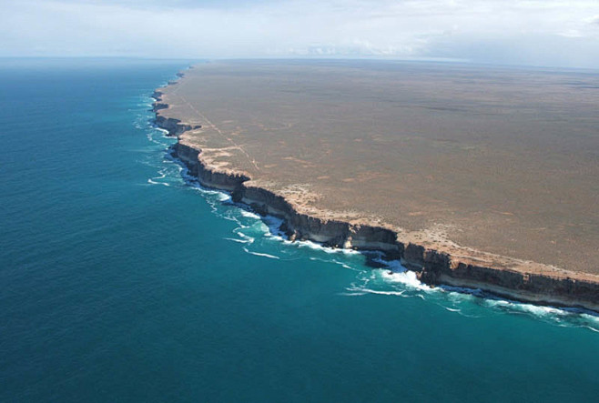 地球的边缘。本达崖。澳大利亚