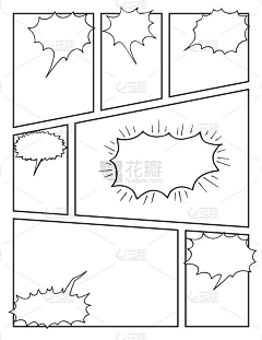 栗子插画采集到漫画对话框