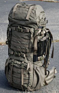 Gregory backpack, holds more gear and is much more durable. MOLLE webbing allows for expansion