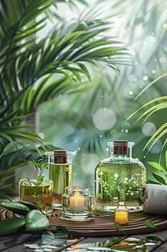 AI数字艺术香薰摄影图片-众图网