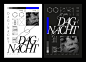 DAG/NACHT | sketches : Type & Image concept for DAG/NACHT (upcoming artist)