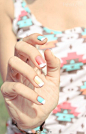 #FD Nails# 来玩颜色呀