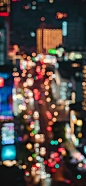 城市夜景 灯光 手机壁纸