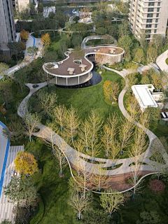 青山绿水一片田采集到景观宅间节点空间