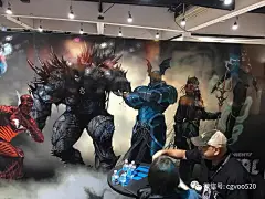 他是被暴雪、漫威、DC等知名公司抢着用​的纯手绘原画大师！​近期作品更新一波~