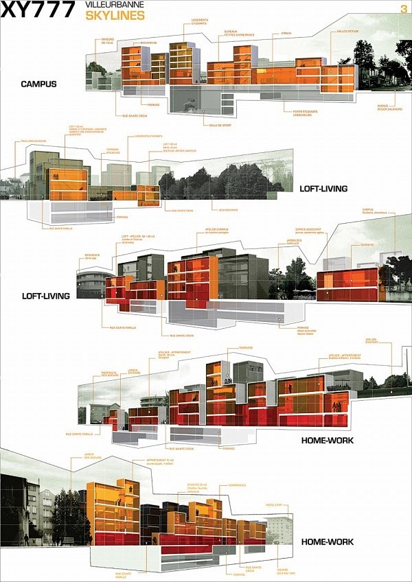 建筑色彩学之建筑出图配色分析PPT实例I...