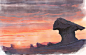 February photo studies- Digital water color batch, Harrison yinfaowei : few studies from last month