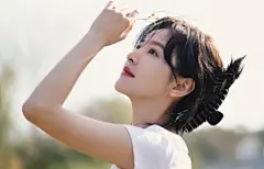 侧脸 高颜值美女 章若楠4K壁纸3840x2400