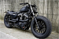 HARLEY SPORTSTER CUSTOM | BY ROUGH CRAFTS #采集大赛#