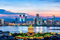 中国古代著名建筑，南昌滕王阁夜景
