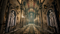 Cathedral Interior Environment, Red cloud : This is my first portfolio.
Made with reference to the Malaga Cathedral.