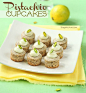 How to make pistachio cupcakes recipe. Celebrate the day with these yummy cupcakes! #recipe #cupcakes #dessert