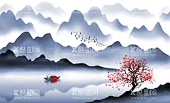 水墨山水背景  - 源文件下载【酷图网】新中式背景墙,新中式装饰画,玄关装饰画,玄关背景墙,门厅玄关,禅意山水,禅意水墨,水墨画,山水画,抽象画,背景墙,玄关,屏风,山峦,云雾,飞鸟,禅境,禅意,壁画,墙画,挂画,山水水墨,水墨山水,山水,抽象,抽象山水,中式,抽象水墨,新中式玄关,中式山水,荷花,背景素材