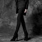 设计师品牌PUNK RAVE2013冬季新款仿皮绒做旧打底裤裙假两件女冬 原创 正品 代购  中國