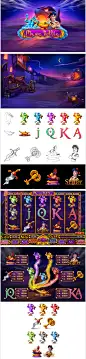 Slot-machine----Magic-bottle--on-Behance-花瓣网