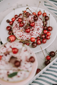 樱桃-花瓣网|陪你做生活的设计师 | 樱桃奶油层蛋糕