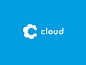 Cloud-c-cloud-it-solution-logo-design