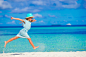 Adorable little girl running on tropical white beach by Dmitry Travnikov on 500px