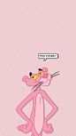 粉红豹 壁纸 少女心 粉色