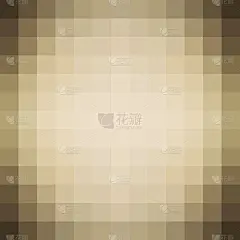 由像素的单色方块构成的深褐色矢量梯度背景。