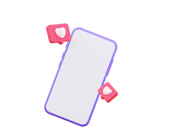 Mockup Of A Mobile P...