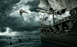 HBO - Pirates : WMccannIllustration made for a TV advertising in Brasil.3D Credits: Vetor Zero.Creative Retouch: André Souza.