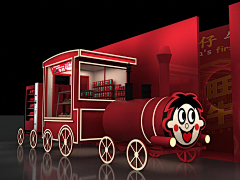 设计智库模型网采集到路演快闪-快闪店-3D效果图模型
