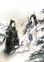 魔道祖师·星尘x子琛   同人插画