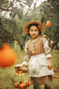 梵高先生的相机的儿童摄影作品《Orange tre》